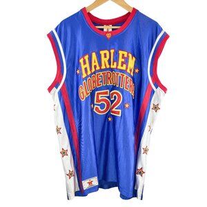 Vintage Harlem Globetrotters 52 Big Easy Sleeveless Jersey sz XL